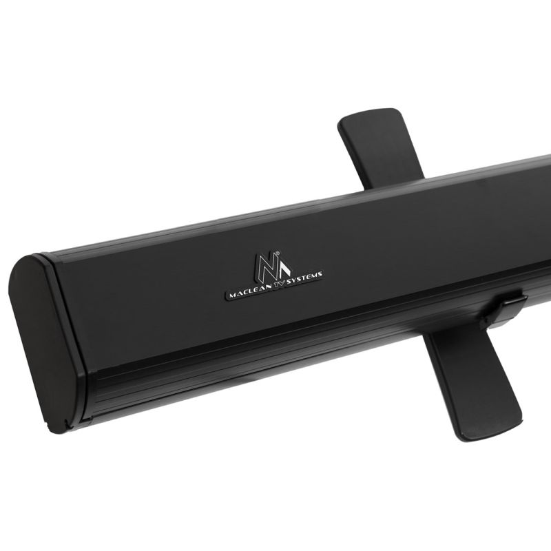 MACLEAN PORTABLE PROJECTION SCREEN, COMPACT, FLOOR, 100", 16:9 MC-964