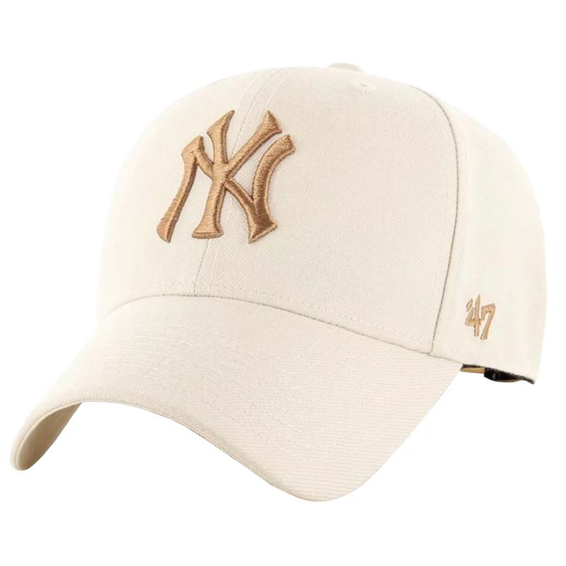 47 Brand MLB New York Yankees Cap B-MVPSP17WBP-NTU Beige One Size