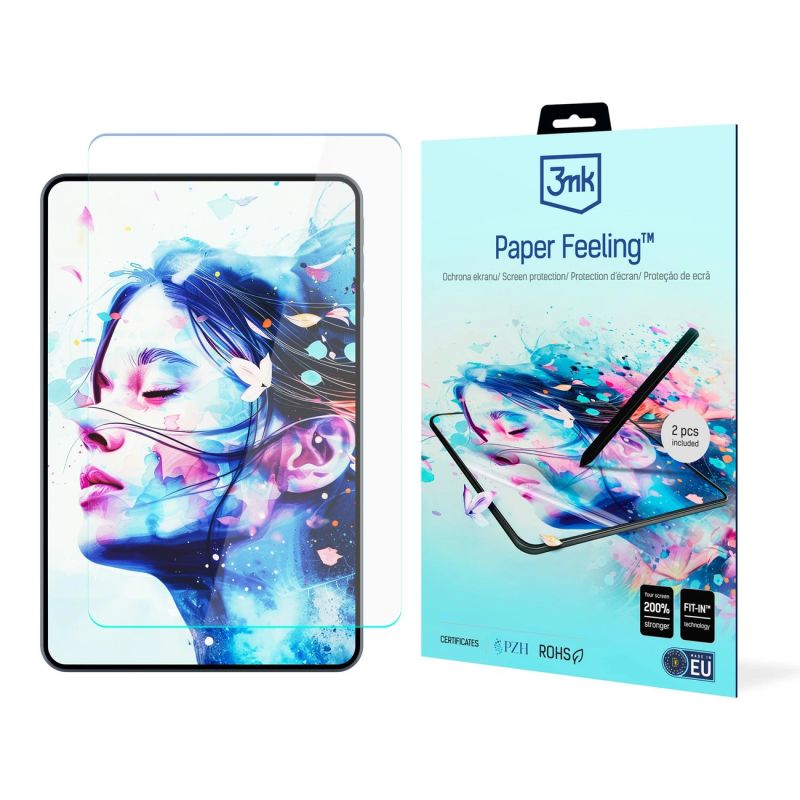 Protective foil 3mk Paper Feeling on Polplast 7 inches - up to 8.3"