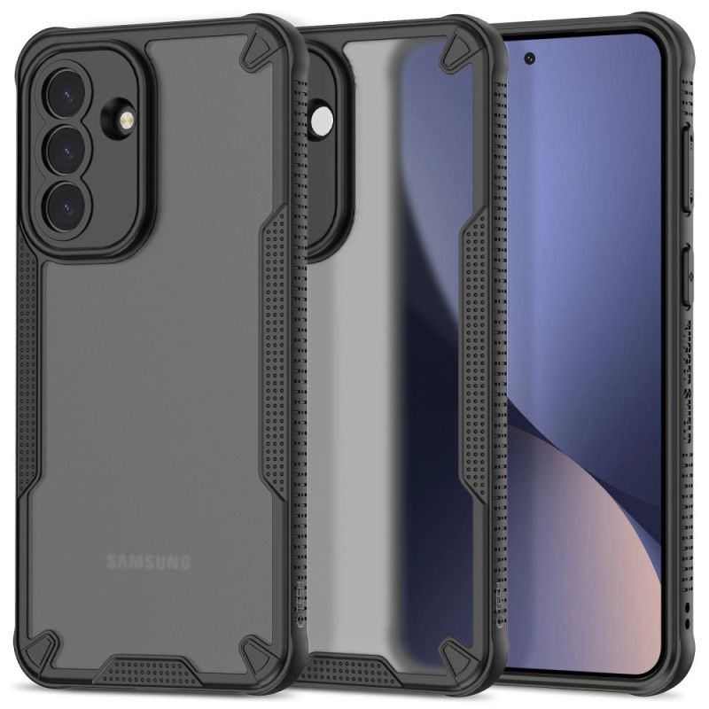 Tech-Protect Rugged Shield Case for Samsung Galaxy A57 5G - Translucent Black