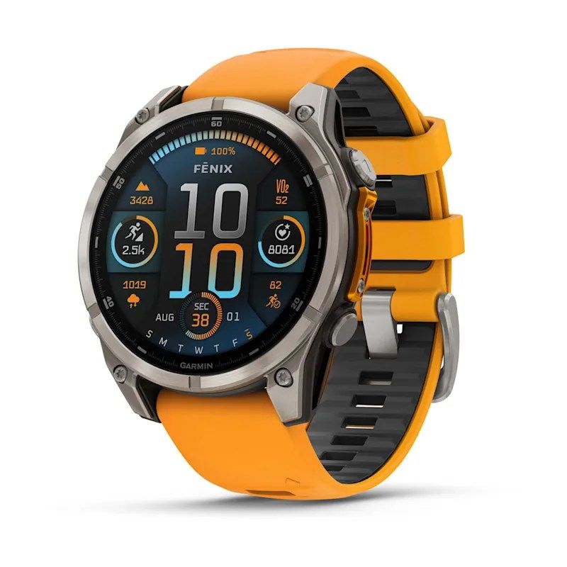 Garmin Fenix 8 47mm AMOLED - Sapphire Titan