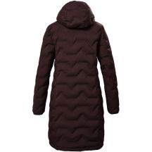 Killtec Giacca KOW quilted with hood, waterproof long winter,