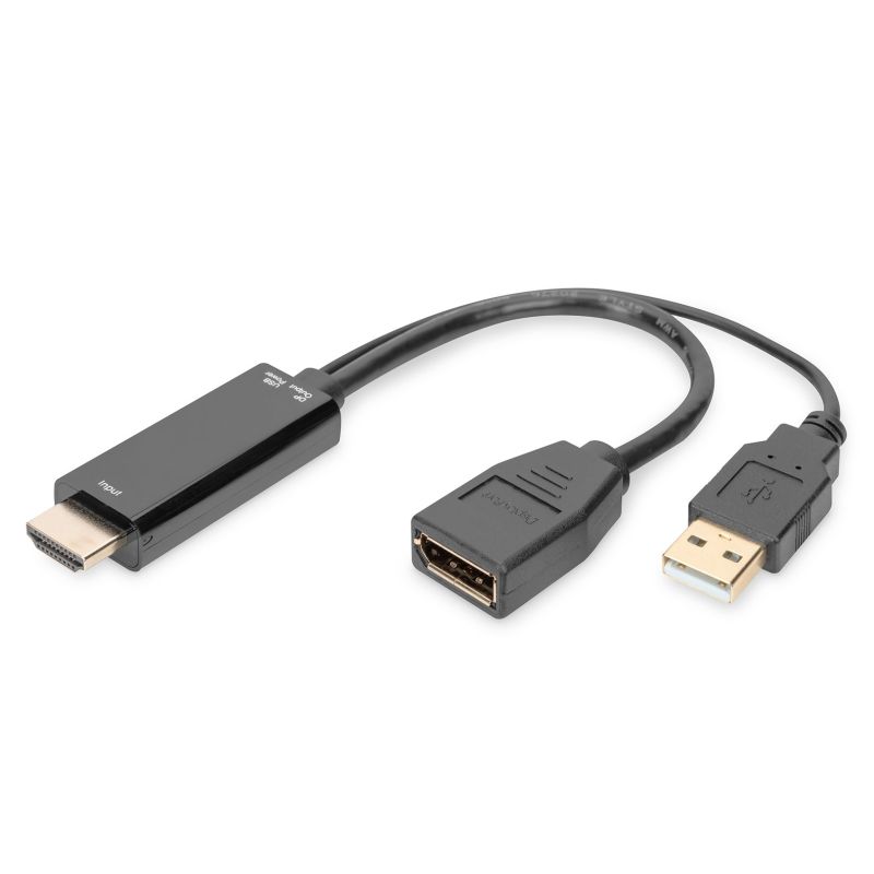 Digitus HDMI 4K Adapter – HDMI to DisplayPort
