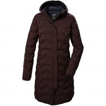 Killtec Giacca KOW quilted with hood, waterproof long winter,