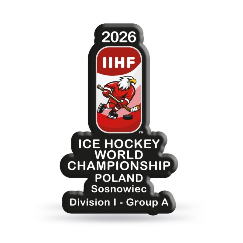 Acrylic magnet IIHF World Championship IA Sosnowiec 2026