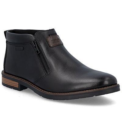 Rieker Stivali leather ankle with zipper, Rieker