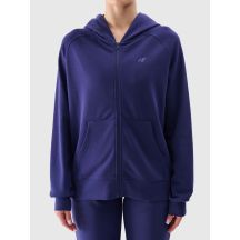 4f Felpa zip-up hooded