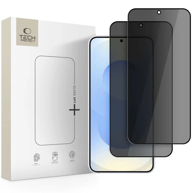 Tech-Protect Glass SPY+ 2-Pack Privacy Tempered Glass for Samsung Galaxy S26+