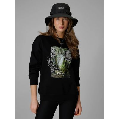 4f Felpa loose without hood