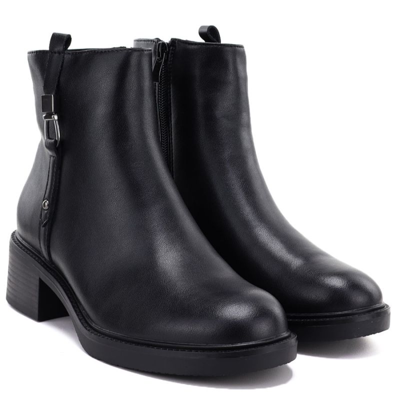 Leone Stivali Sergio Leone leather block ankle