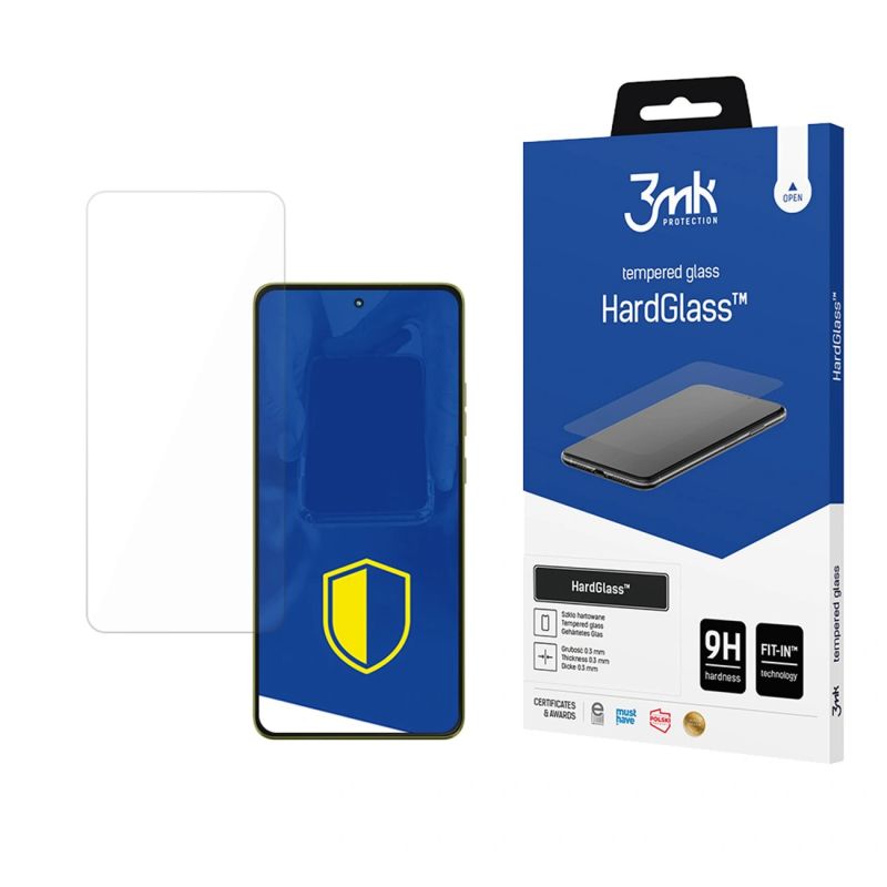 3mk HardGlass tempered glass for Motorola Moto G86