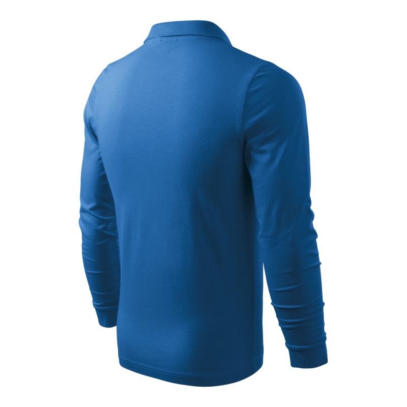 Malfini Polo Single J. LS azure