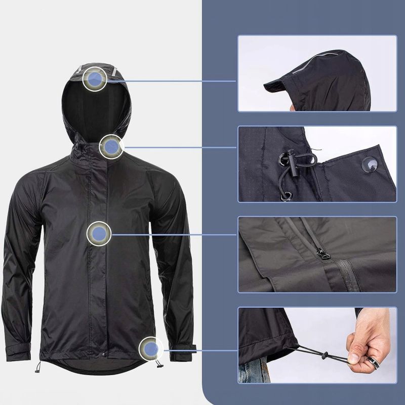 Rockbros Giacca breathable windproof rain