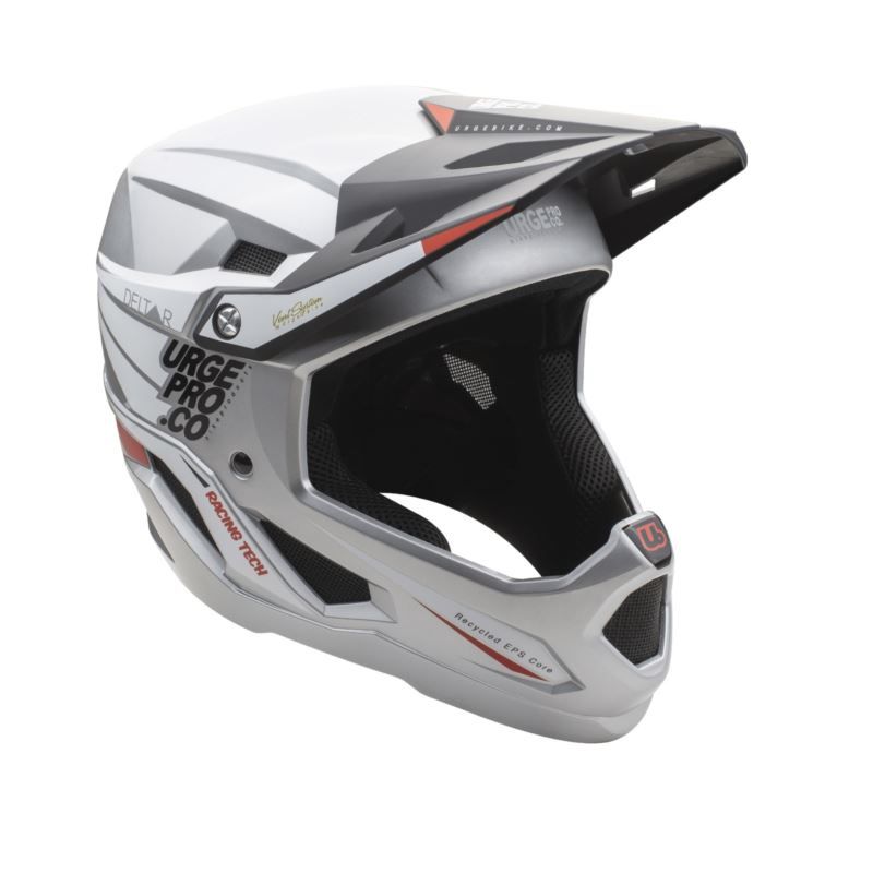 URGE DELTAR Helmet, Silver, Youth L, 51–52 cm