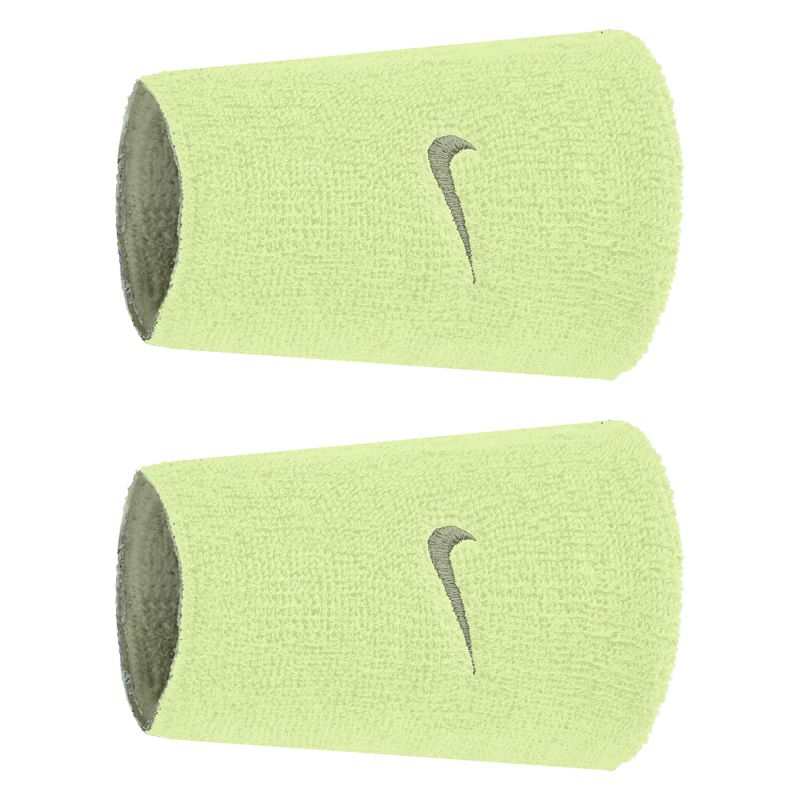 SWOOSH CLASSIC REVERSIBLE DOUBLEWIDE WRISTBANDS 2PK