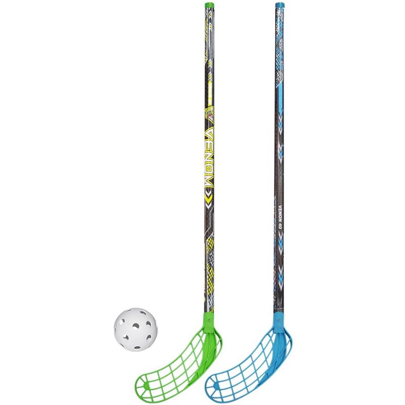 FLOORBALL SET 2 STICKS AND BALL