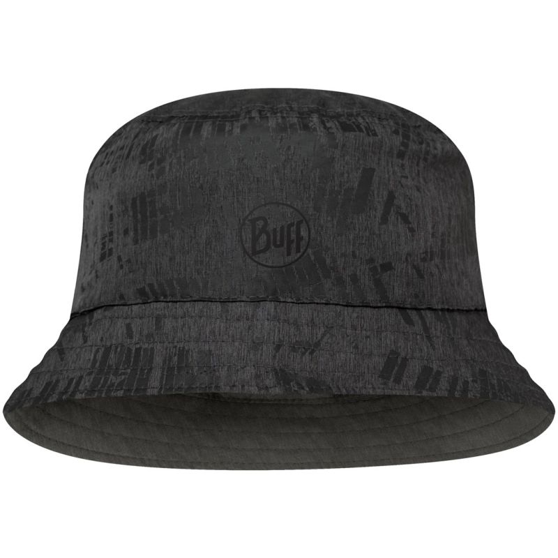 BUFF TRAVEL BUCKET HAT GLINE BLACK-GREY S/MS/M
