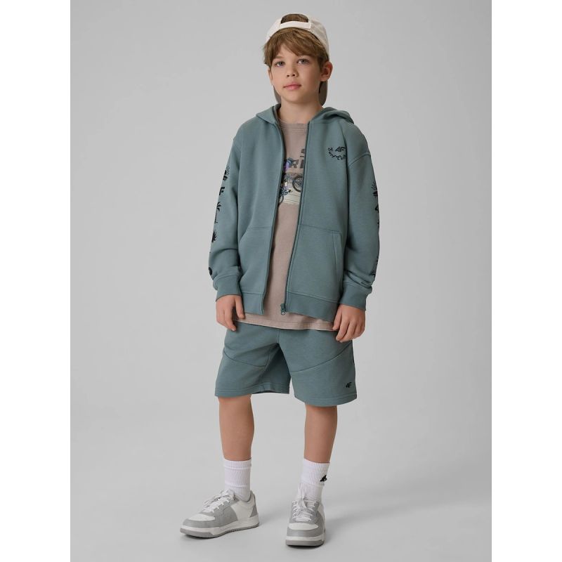 4f Felpa loose hooded