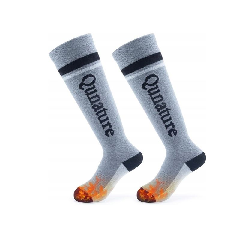 Qunature winter thermal socks light grey 28–31