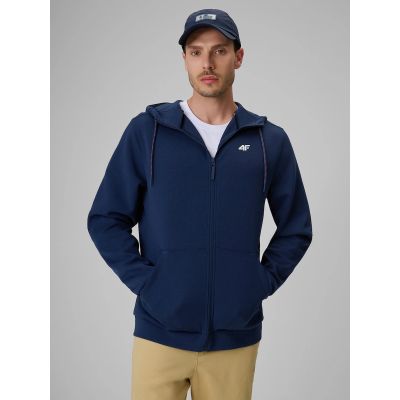4f Felpa zip-up with hood