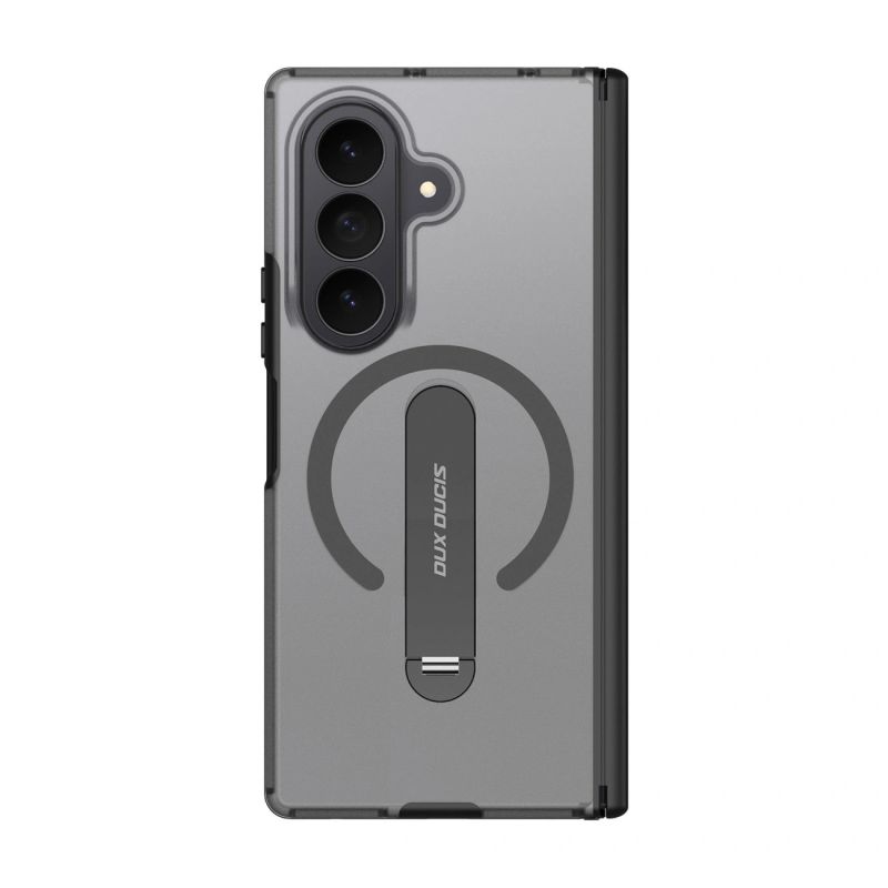 Dux Ducis Kind Case for Samsung Galaxy Z Fold 8 Ultra / Z Fold 7 with Stand Compatible with MagSafe - Black
