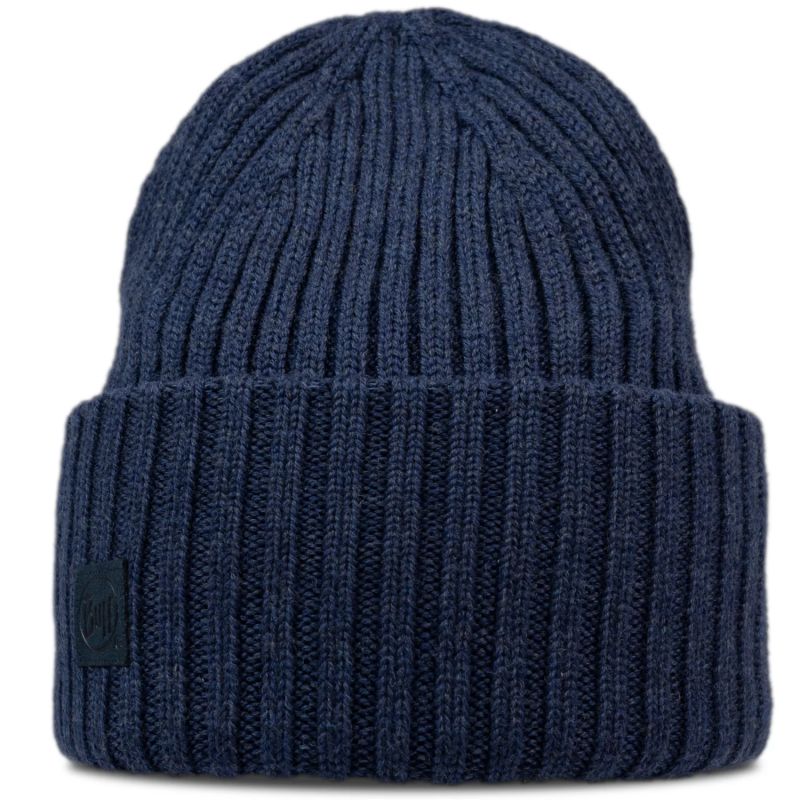 Buff Knitted Erviny Beanie 13668171710 Navy One Size