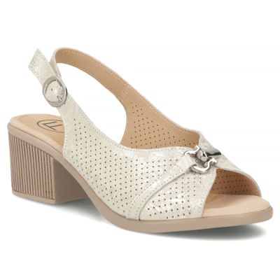 Filippo Sandali leather on block, Filippo