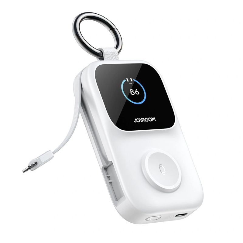 Joyroom JR-W19 5W Portable Watch Wireless Charger White