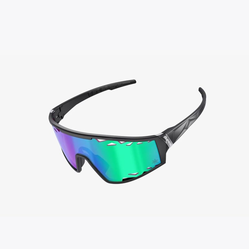 SUPACAZ GALACTIC Glasses Matte Black, Aurora Lazer