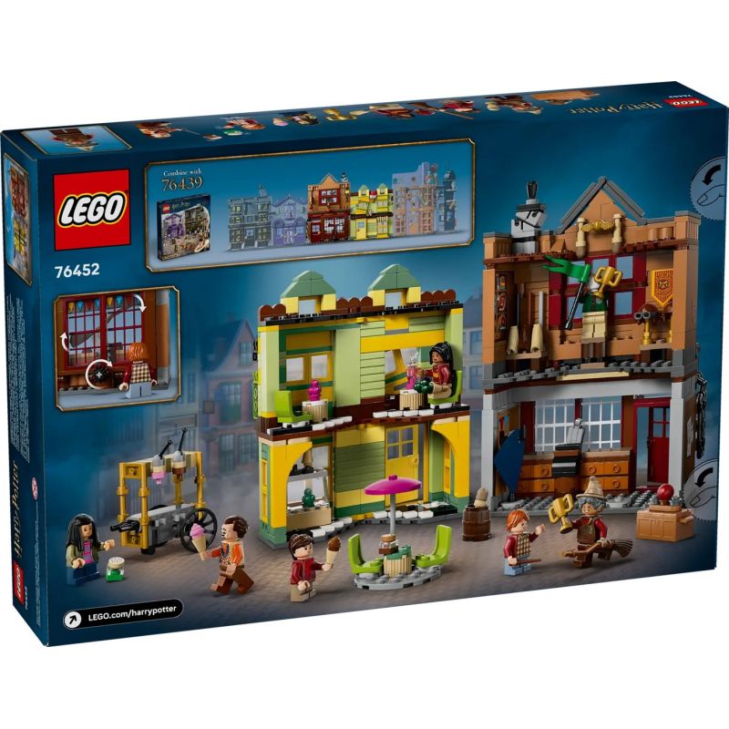 LEGO Harry Potter 76452 Branded Quidditch Equipment and Ice Cream Shop