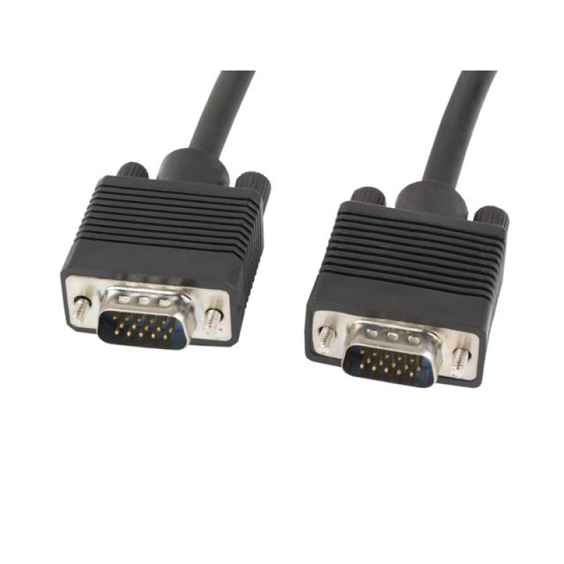 Lanberg CA-VGAC-10CC-0050-B cable (D-Sub (VGA) M - D-Sub (VGA) M; 5m; black)