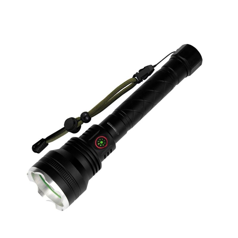 ESPERANZA RECHARGEABLE ALUMINUM LED FLASHLIGHT HYBRIS EOT068