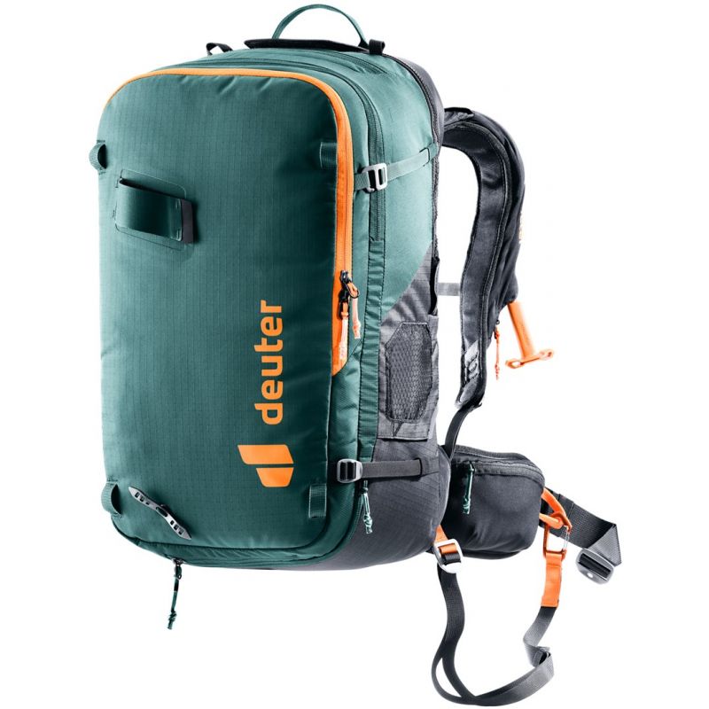 Deuter ALPROOF 30 SL backpack, Black, Green Denim, Polyamide, Polyester