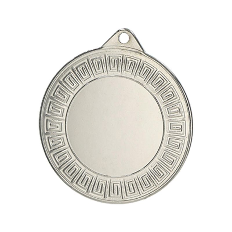 General silver medal with space for a sticker
