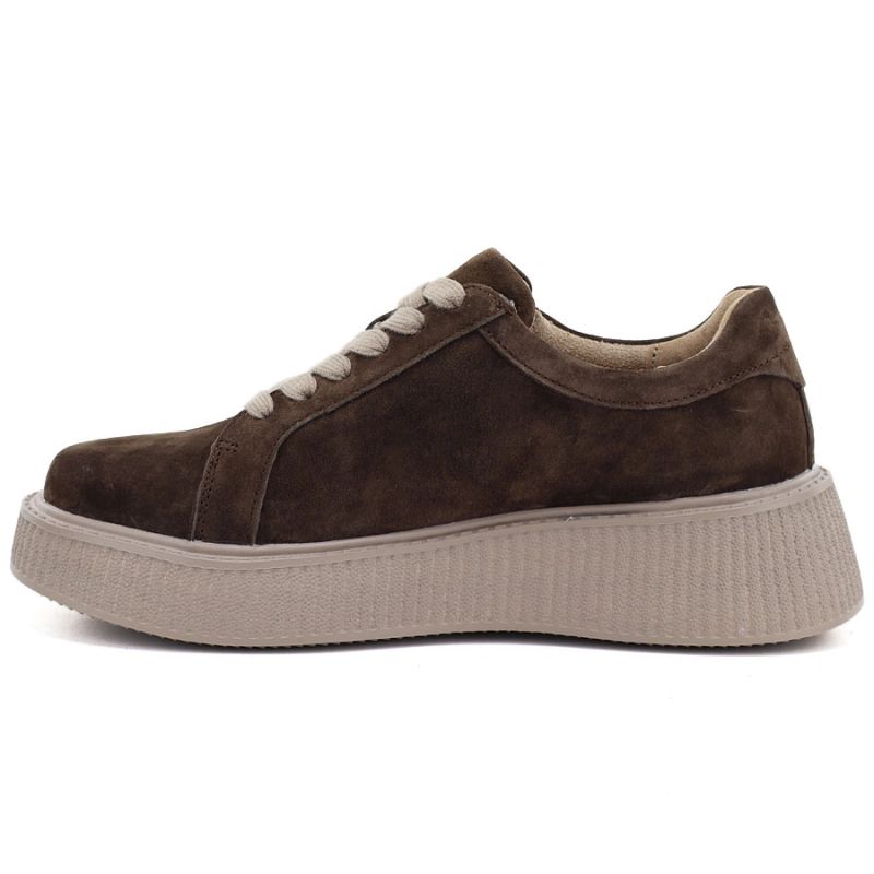 Jezzi Scarpe leather suede platform Jezzi