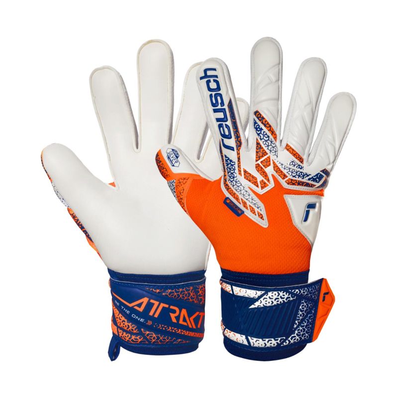 Reusch Attrakt Silver Goalkeeper Gloves 5570214-2500