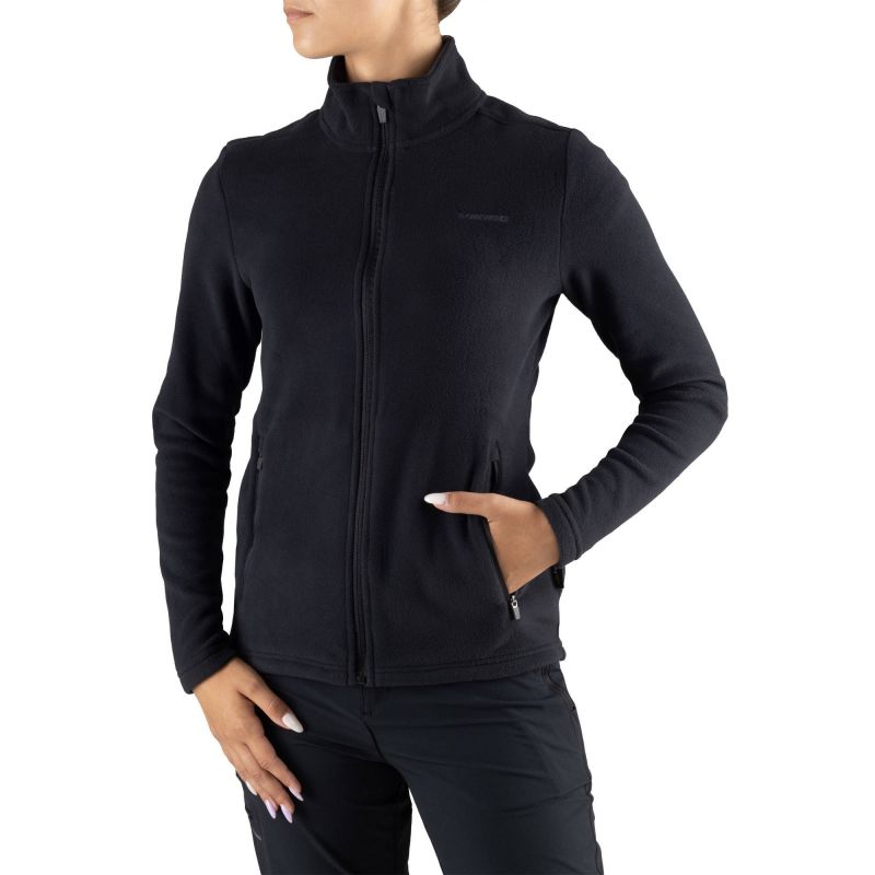 Viking Tesero Lady Women’s Black Full-Zip Trekking Fleece Jacket (740/24/5658/0900)