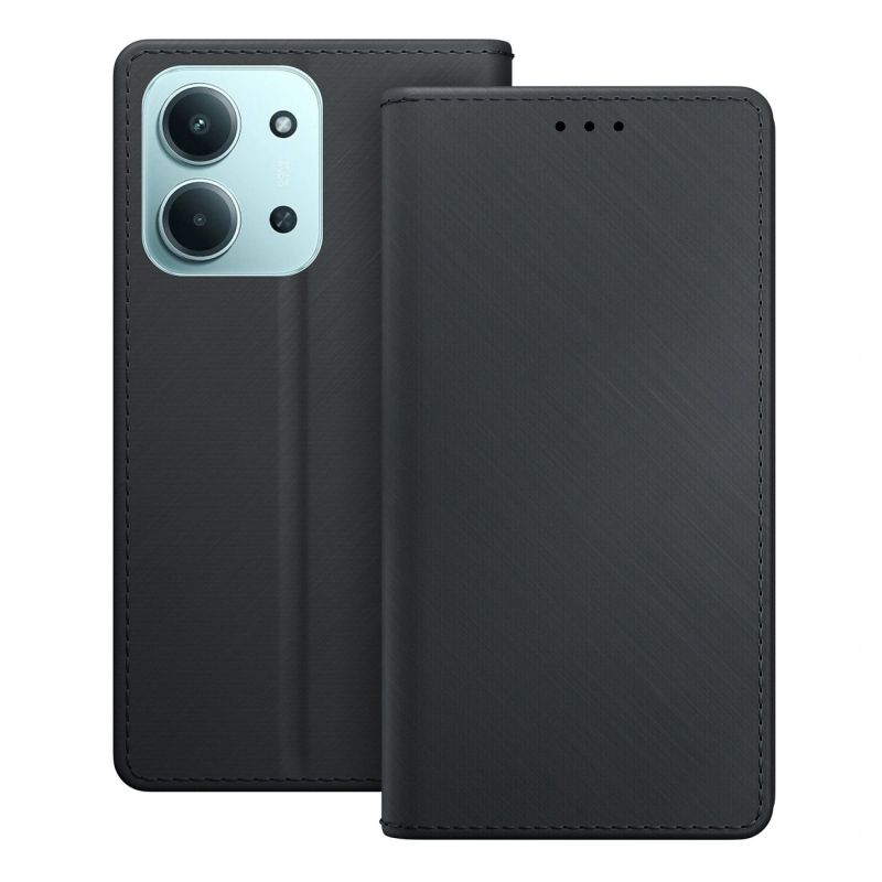 3mk Wallet Case for Xiaomi Redmi 15C - black