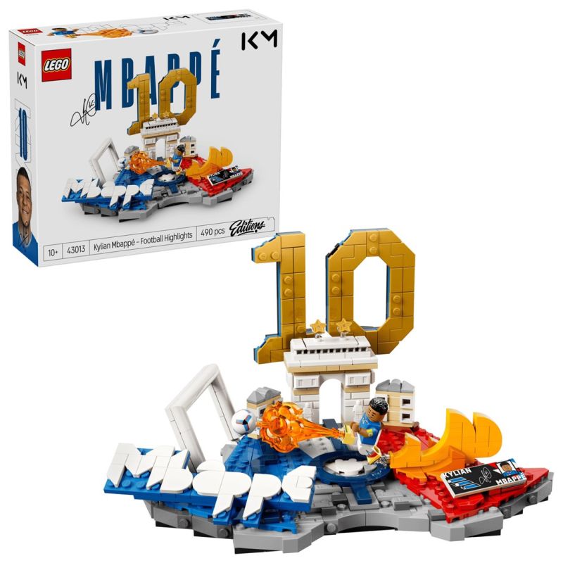 LEGO Editions 43013 - Kylian Mbappe - Football Moments