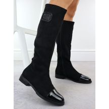 M. Daszyński Stivali patent suede, M.Daszyński