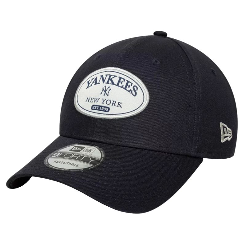 New Era Patch 9FORTY New York Yankees Cap 60915783 Black OSFM