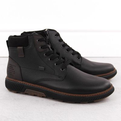 Rieker Stivali Waterproof Leather with Warm Lining Rieker
