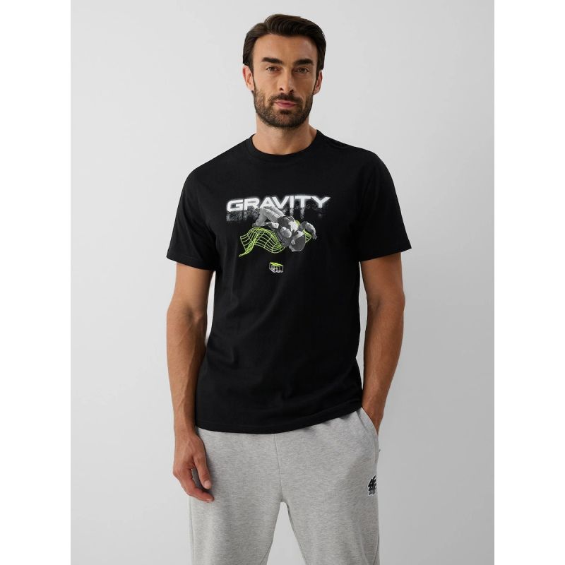 Men's Regular-Fit Printed T-Shirt 4F 4FRAW26TTSHM4663-20S