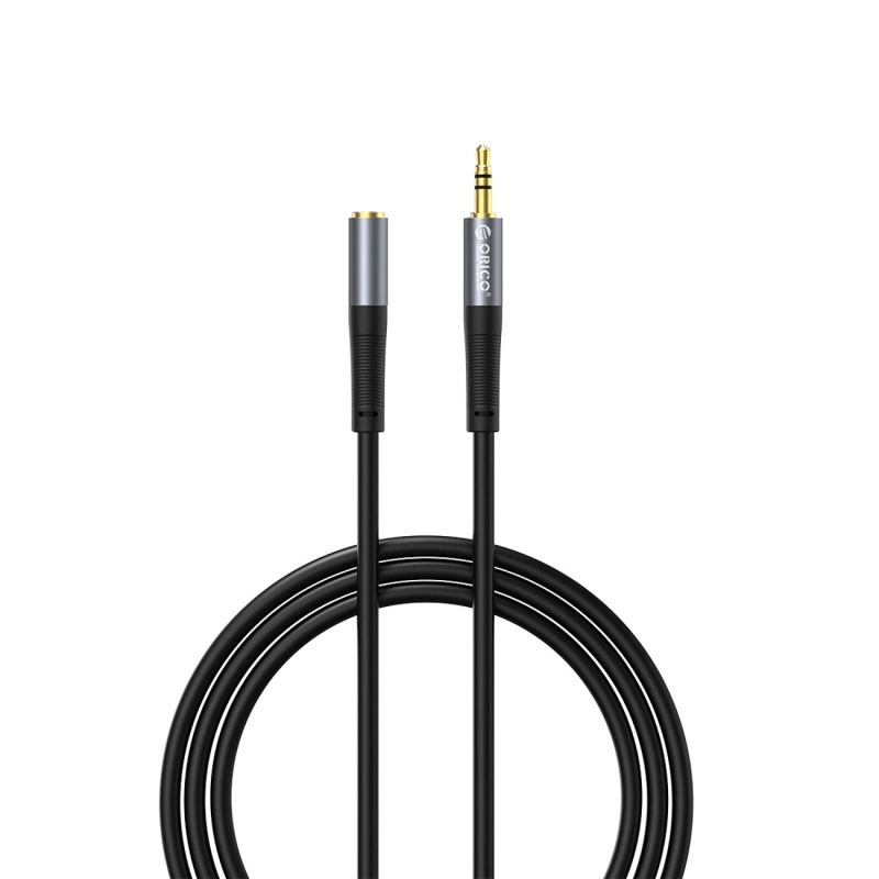 Orico AXF mini jack 3.5 mm male to female audio cable 1.5 m - black