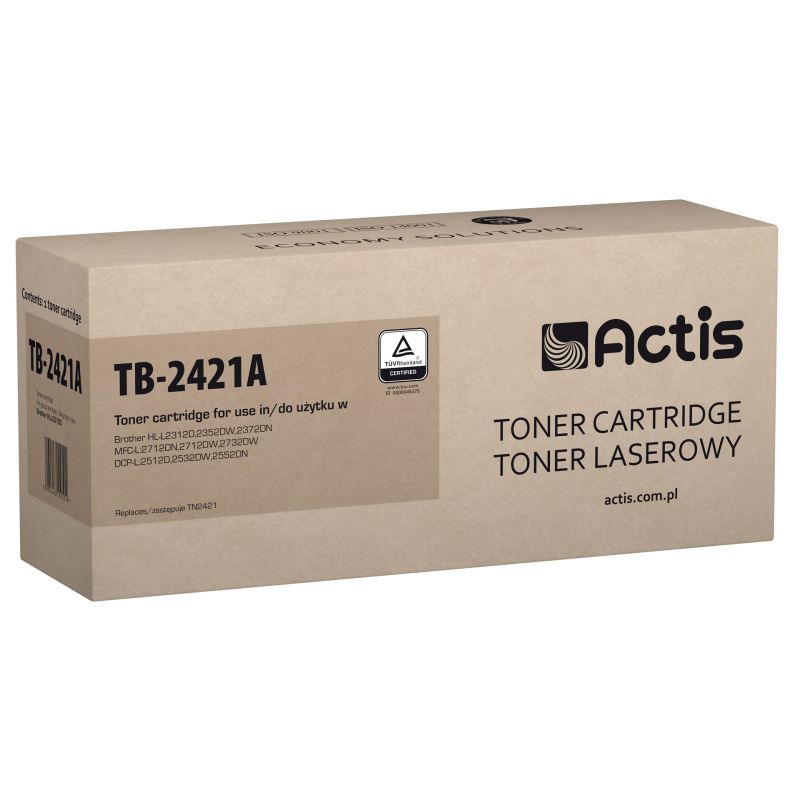Actis TB-2421A Toner (replaces Brother TN-2421; Standard; 3000 pages; black)