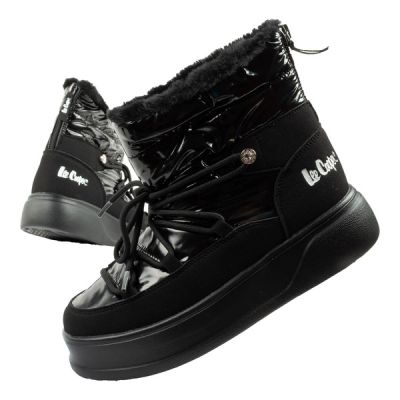 Lee Cooper Scarpe winter hiking sports, insulated, patent leather