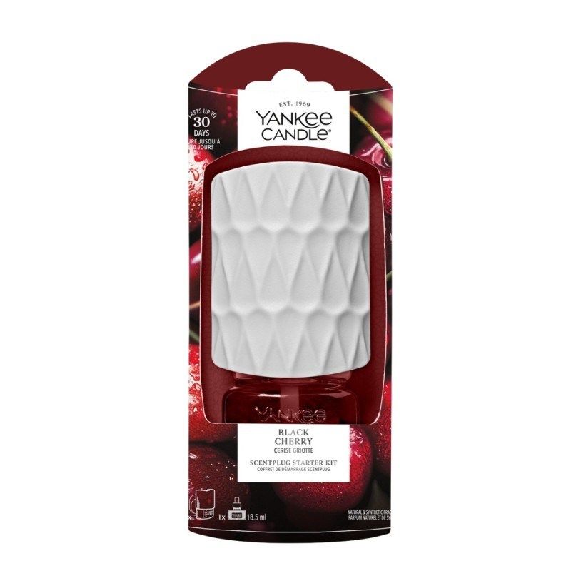 Electric air freshener - BLACK CHERRY YANKEE starter kit