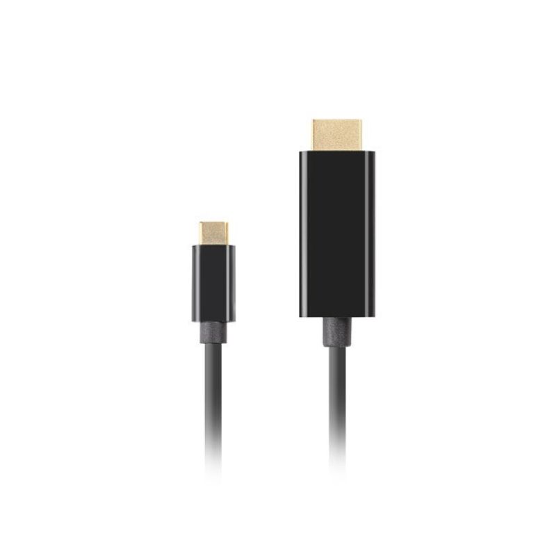 LANBERG CABLE USB-C(M)->HDMI(M) 3M 4K 60HZ BLACK CA-CMHD-10CU-0030-BK