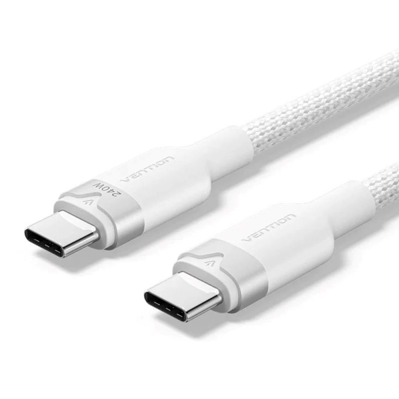 USB-C to USB-C Vention USB 2.0 Cable 5A 240W 1m Black