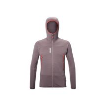 Millet Felpa con cappuccio Fusion Grid Plum